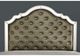 Furniture of America® Eliora Silver Eastern King Upholstered Panel Bed-2