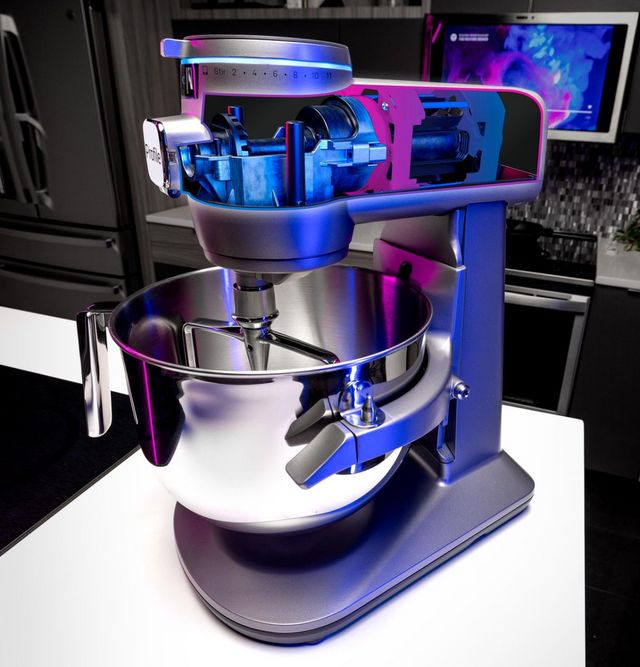 GE Profile™ Mineral Silver Stand Mixer -5