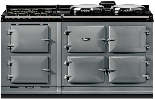 AGA™ Classic R7 160 63" Slate Pro Style Dual Fuel Range-0