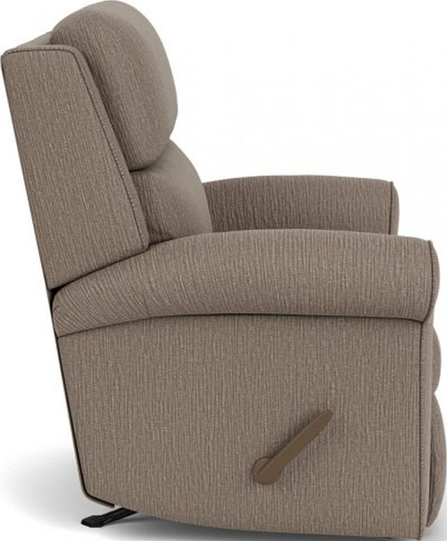 Flexsteel® Belle Pewter Manual Rocking Recliner-2