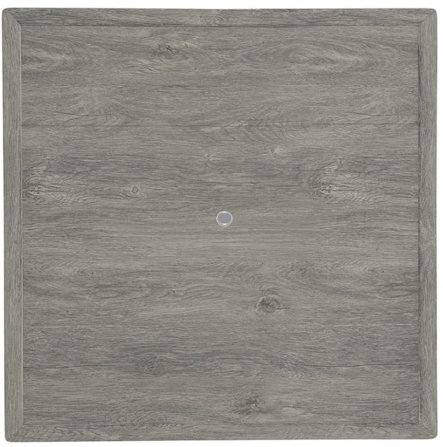 Lane Venture® Lenox Hill Quarry Gray Outdoor Aluminum Square Dining Table-1