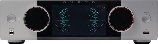 Onkyo® Muse Y-50 Silver Network Streamer & Integrated High-Power Amplifier-0