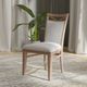 Parker House® Americana Modern Brown/Cotton Dining Side Chair-1