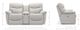 La-Z-Boy® James Charcoal Power Reclining Loveseat with Headrest and Console-5