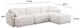 TOV Furniture Travie 4-Piece White Sand Modular Sofa-2