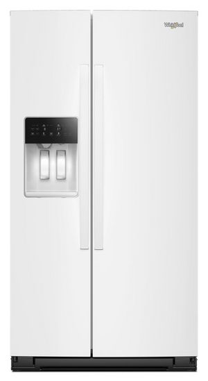 Whirlpool® 36 in. 21.0 Cu. Ft. White Counter Depth Side by Side Refrigerator