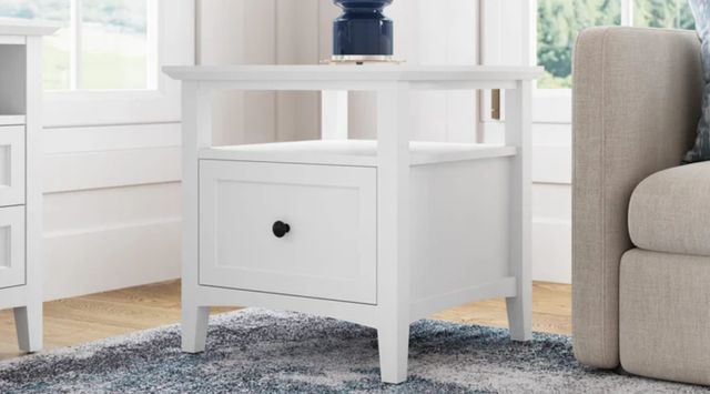 Modus Furniture Grace Snowfall End Table-1