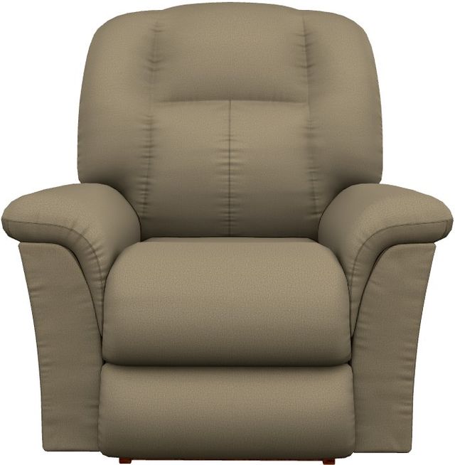 La-Z-Boy® Jasper Sage Power Rocking Recliner with Headrest and Lumbar-1