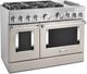 KitchenAid® 48" Milkshake Pro Style Dual Fuel Range with Griddle-1