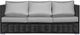 Enclover Chestnut Black/Granite Sofa-0