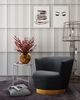 TOV Furniture Noah Black Swivel Chair-4