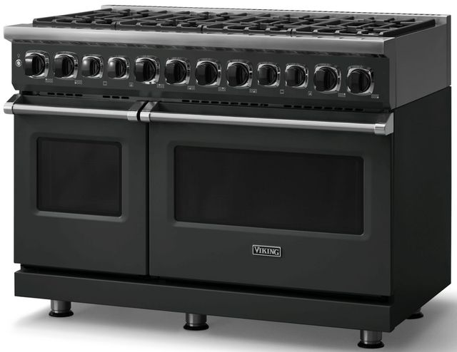 Viking® 7 Series 48'' Antique Bronze Pro Style Dual Fuel Range-3