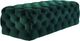 TOV Furniture Kaylee Jumbo Green Velvet Ottoman-2