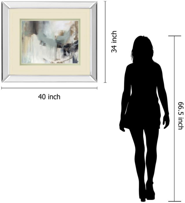 Classy Living Cat Tesla Argentum Mirror Framed Wall Art-2
