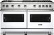 Viking® Professional 5 Series 60" White Pro Style Liquid Propane Range-0