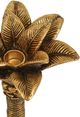 A & B Home Gold 9" Polyresin Palm Tree Taper Holder-2
