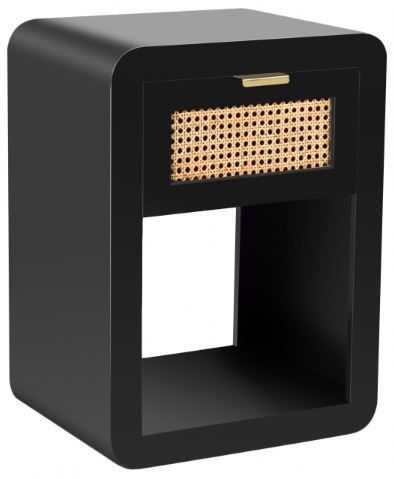 Meridian Furniture Langham Black Nightstand-0