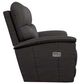 La-Z-Boy® Trouper Walnut Leather Power Wall Recliner with Headrest and Lumbar-2