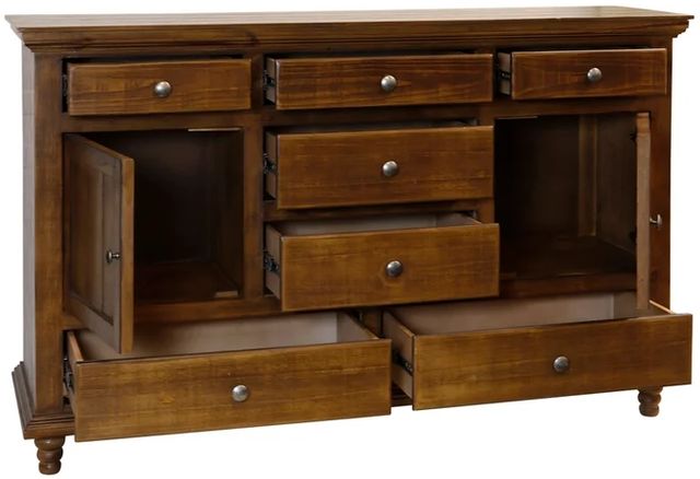Stylecraft Rivers Edge Pecan Dresser-1