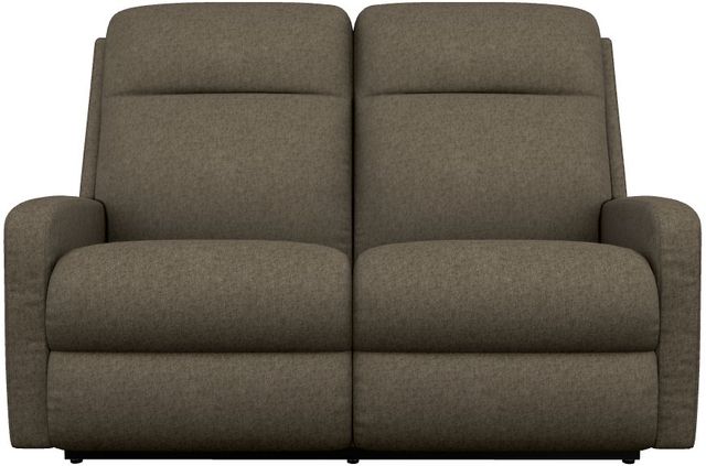 La-Z-Boy® Finley Taupe Power Wall Reclining Loveseat with Headrest-1