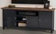 A-America® Stormy Ridge Chickory/Slate Black 72" Media Console-2