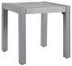 Signature Design by Ashley® Moonlight View Gray Aluminum/Stone Outdoor End Table-0