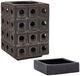 Uttermost® Lattice Brown Indoor-Outdoor Lantern Candleholder-3