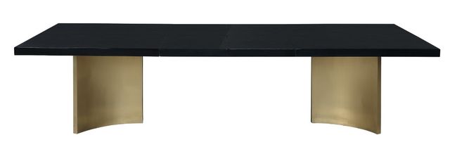 Meridian Furniture Immerse Black/Gold Dining Table-3
