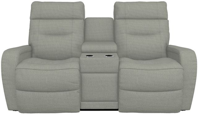 La-Z-Boy® Baron Horizon Power Wall Reclining Loveseat with Console, Headrest and Lumbar-1