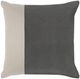 Fairfield® Gray Flannel Velvet Linen Throw Pillow-0