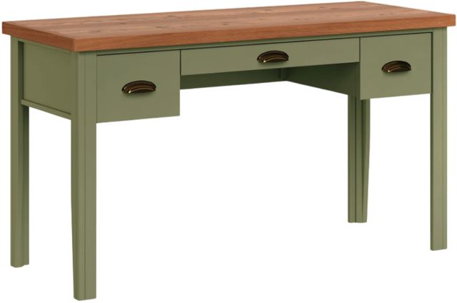 Legends Home Vineyard Fruitwood/Sage Green Writing Desk-0