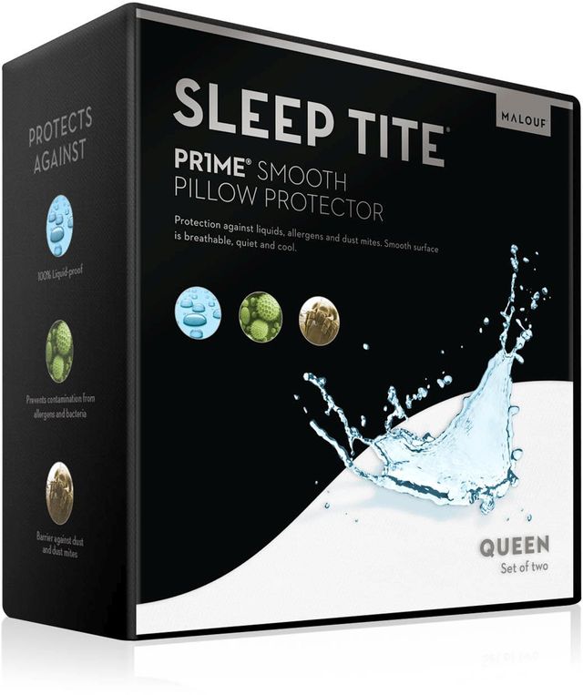 Malouf® SLEEP TITE® PR1ME® Smooth King Pillow Protector