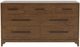 Riverside Furniture Calhoun Whiskey Oak 7-Drawer Dresser-2