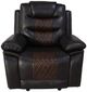 New Classic® Home Furnishings Nikko Brown Power Glider Recliner-2