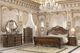 New Classic® Home Furnishings Bella Notte 4-Piece Mahogany Brown King Sleigh Bedroom Set-1
