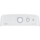 Hotpoint - 6.2 Cu. Ft. 4-Cycle Electric Dryer - White /Gray Backsplash-0