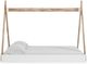 Signature Design by Ashley® Piperton Two-tone Brown/White Full Tent Complete Bed in Box-2