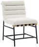 Steve Silver Co. Nicco 2-Piece Black-Eggshell Side Chair-3