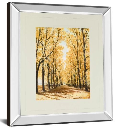 Classy Art Falls Cathedral by Bruce Nawrocke Mirror Framed Wall Art-1