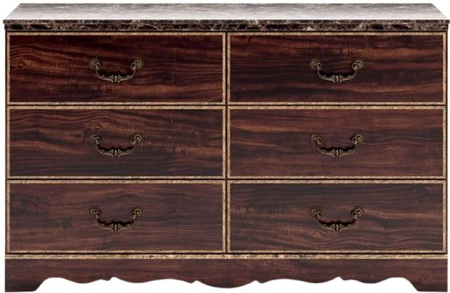 Signature Design by Ashley® Glosmount Glossy Reddish Brown Dresser-2