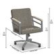 Chromcraft™ Customizable Camden Caster Chair-2