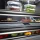 ZLINE Autograph Edition 30" 16.1 Cu. Ft. Black Stainless Steel Built-In Bottom Freezer Refrigerator with Water Dispenser and Ice Maker with Graphite Gray Interior and Polished Gold Helix Handles-4