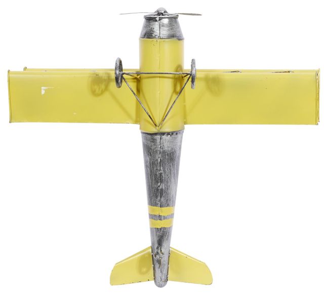 Deco Marche Yellow Airplane Wall Decor-2