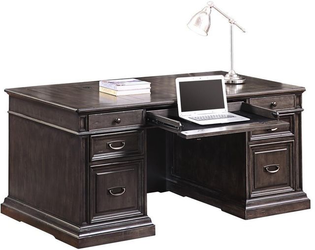 Parker House® Washington Heights Washed Executive Desk-0