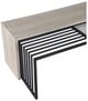 Porter International Designs Nest Multicolored Coffee Tables-3