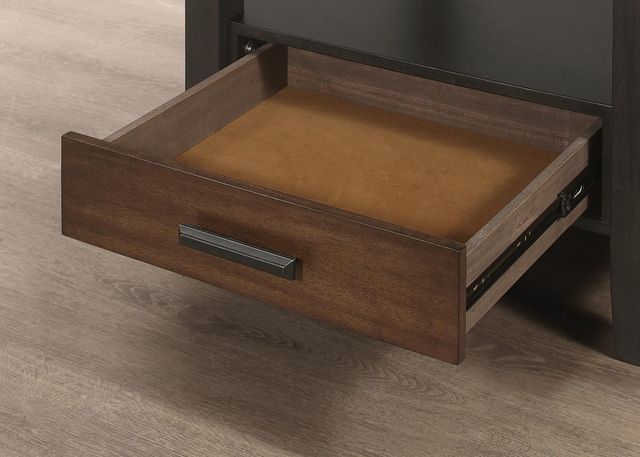 Coaster® Sanford Cinnamon Counter Height Table with Espresso Base-2