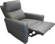 UltraComfort™ Warmth Collection Cinder Ash Medium Power Recliner with Heat and Adjustable Headrest-3