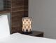 Cal® Lighting & Accessories Tiffany Beige/Black Accent Lamp-2