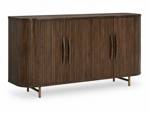 Signature Design by Ashley® Amickly Dark Brown Accent Cabinet-0
