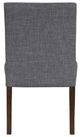 Homelegance® Paulson Gray/Wire Brushed Brown Side Chair-4